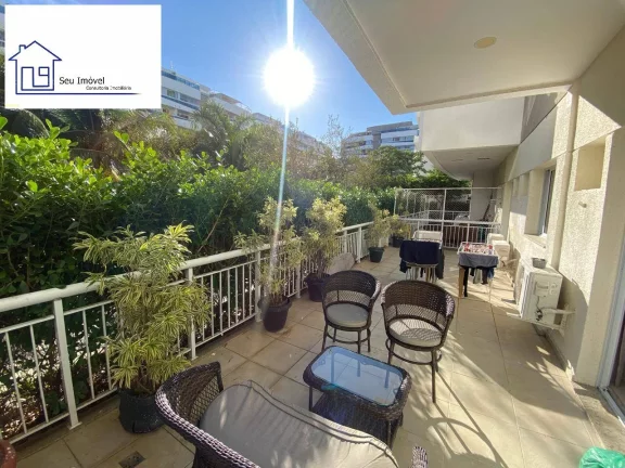 Imagem Alugo apartamento mobiliado no condomínio Onda Carioca - Recreio