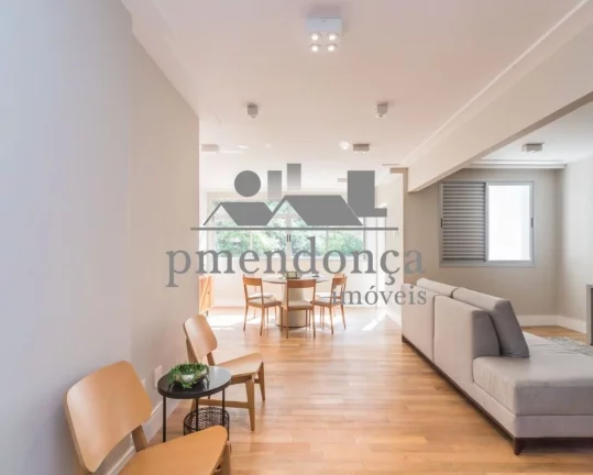 Imagem Apartamento reformado com 153m², 2 quartos sendo 1 suíte e 2 vagas.