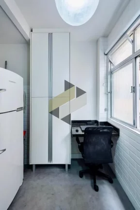 Imagem Studio para Venda em Santos, Boqueirão, 1 banheiro, 1 vaga