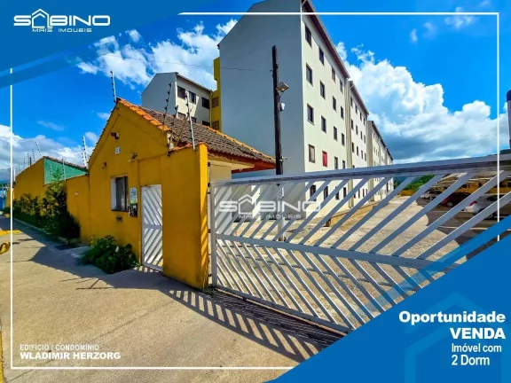 Apartamento à venda no Condomínio Wladimir Herzorg, com 2 dormitórios, com 42,39m de área útil, uma vaga de garagem,