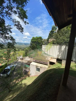 Imagem Linda Chácara Container e Chalé à Venda em Condomínio em Piracaia