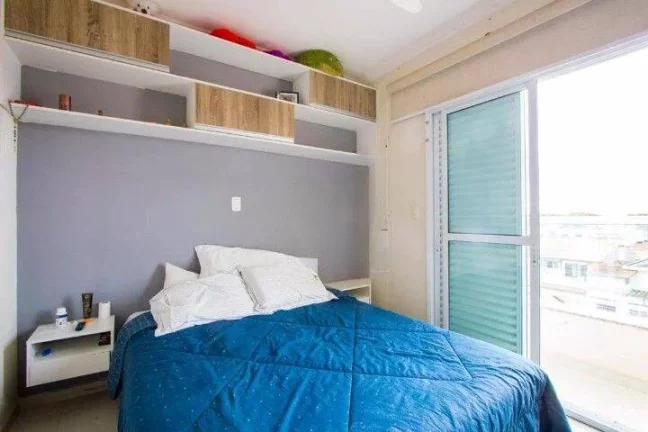Imagem Cobertura com 2 dormitórios, 70 m² - venda por R$ 475.000,00 ou aluguel por R$ 2.700,01/mês - Vila Humaitá - Santo André/SP