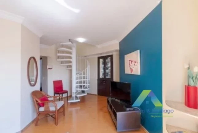 Imagem Apartamento Duplex com 3 dormitórios à venda, 156 m² por R$ 1.050.000 - Vila Dom Pedro I - São Paulo/SP