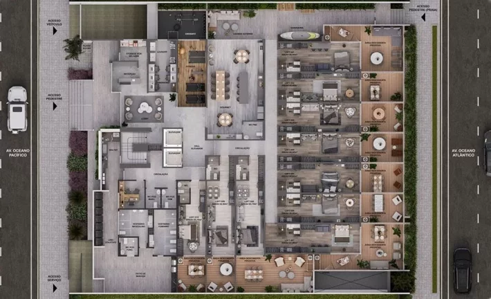 Imagem Loft com 1 dormitório à venda, 31 m² por R$ 499.000,00 - Intermares - Cabedelo/PB