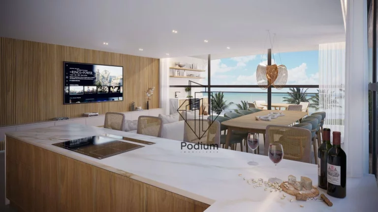 Imagem Apartamentos a beira mar, com varanda / sacada e vista mar para a praia de Intermares - AP1755