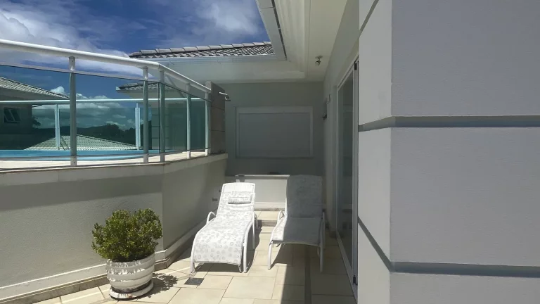 Imagem Cobertura com Piscina Privativa e Vista Mar em Jurerê Internacional
