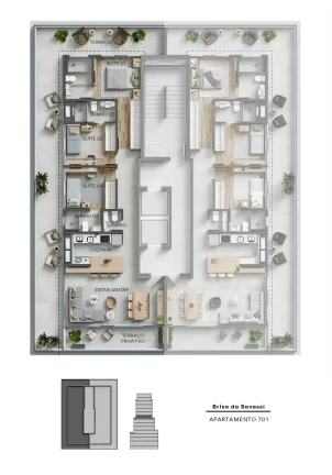 Imagem Brisa Savassi - Apartamento à venda no bairro Savassi - Belo Horizonte/MG