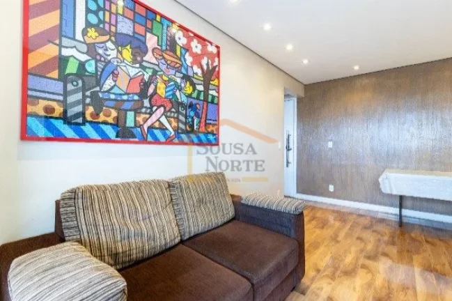 Imagem Apartamento à venda, com 79m², 3 dormitórios, sendo 1 suíte, sala para dois ambientes, cozinha p...