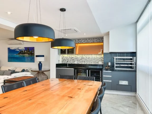 Imagem Apartamento de Luxo à venda na Riviera de São Lourenço Módulo 03: 3 suítes, varanda gourmet e vista para o mar. Venha conferir!