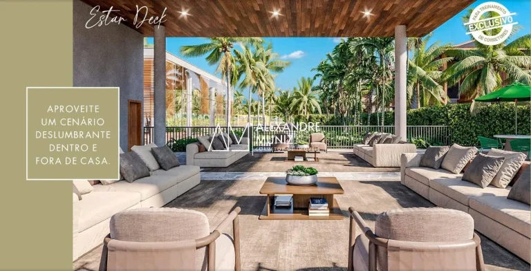 Imagem Vizcaya The House, condomínio de praia, Flecheiras-CE. Lofts com 3 suítes.