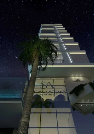 Imagem Apartamento com 2 suítes e 2 vagas de garagem em Balneário Camboriú na Praia dos Amores.