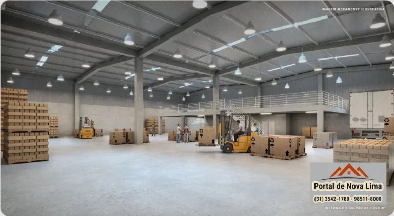 Imagem Galpões Comerciais com Alta Rentabilidade em Betim ? Invista com 8% de Sinal