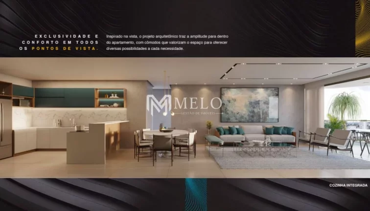 Imagem Apartamentos super completos á venda - Edf. Mirage..