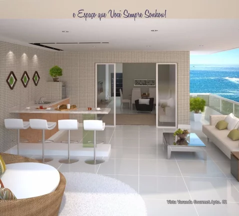 Imagem Apartamento, 04 Suites, 01 Closet, 03 Varandas, 03 Vagas de Garage, Centro, Guarapari - ES