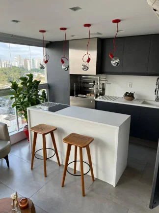Imagem Belíssimo apartamento na Vila Clementino, 98 m² , 2 dormitórios, varanda gourmet, 2 vagas