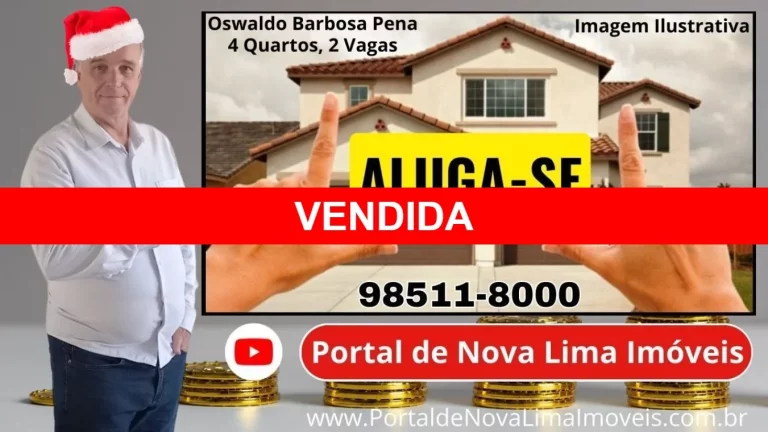 CASA RESIDENCIAL em NOVA LIMA - MG, OSWALDO BARBOSA PENA II