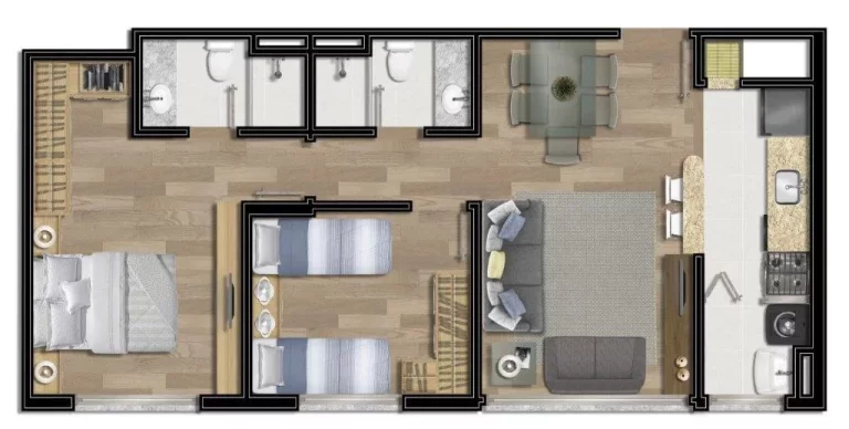Imagem Apartamento à venda no bairro Bom Fim - Porto Alegre/RS