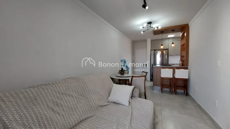 Imagem Lindo apartamento em Valinhos à venda, mobiliado, porteira fechada (todos os móveis e eletrodomés...