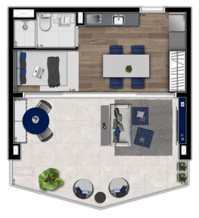 Imagem Cobertura Duplex em Itaim Bibi - São Paulo SP