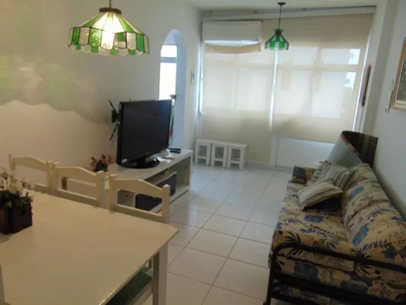 Imagem Apartamento com 1 dormitório à venda, 55 m² - Pitangueiras - Guarujá/SP
