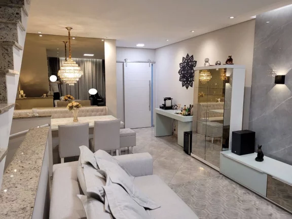 Imagem Sobrado com 3 dormitórios à venda por R$ 680.000,00 - Vila Curuçá - Santo André/SP