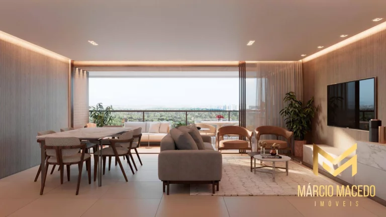 Imagem Apartamento com 3 dormitórios à venda, 135 m² por R$ 1.510.000,00 - Cocó - Fortaleza/CE