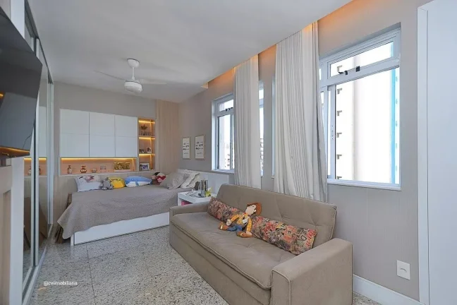 Imagem Localizado no charmoso bairro da Savassi, este apartamento mobiliado oferece uma experiência de mor...