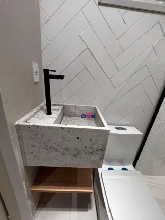 Imagem Apartamento com 3 dormitórios à venda, 96 m² por R$ 1.300.000,00 - Boqueirão - Santos/SP