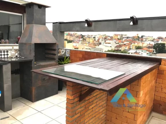 Imagem Santo André Cobertura 174M², 2 quartos sendo 1 suíte, 2 vagas, com ótima localização e valor !!