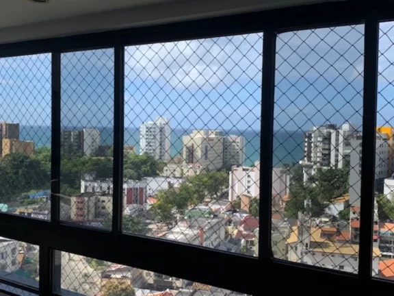 Imagem CONFORTÁVEL APARTAMENTO C/ 325m2 NO COBIÇADO CONDOMÍNIO MANSÃO DO ATLÂNTICO -RUA DE ACESSO LOCAL NO MELHOR DO RIO VERMELHO - VISTA MAR- R$1.950.000,00