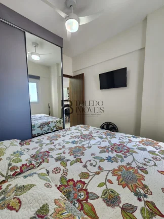 Imagem Apartamento Vista mar com 2 Dormitórios sendo 1 suíte no bairro Tupi - Praia Grande