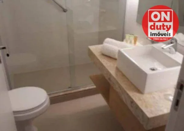 Imagem Apartamento com 1 quarto à venda, 25 m² por R$ 500.000 - Pompéia - Santos/SP