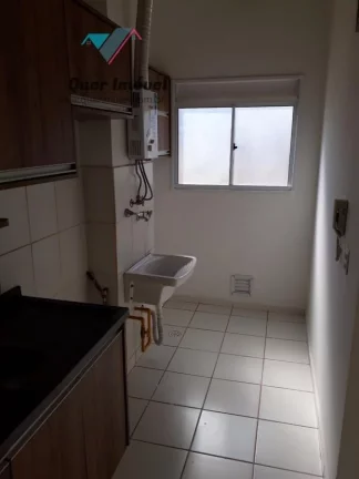 Imagem Apartamento à venda na Ribeirânia, Ribeirão Preto-SP: 2 quartos, 1 banheiro, 1 sala, 1 vaga de garagem, 45m². Confira já!