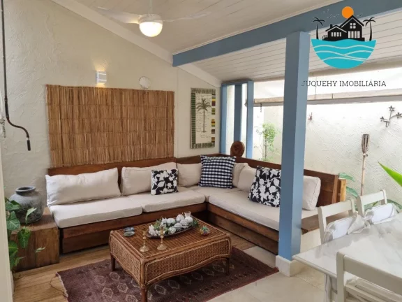 Imagem Aluguel de temporada em Juquehy - Condomínio Pé na Areia. com 4 dormitórios, 2 suítes c/ vista ao mar, 2 vagas e max. 8 pessoas | Juquehy Imobiliária