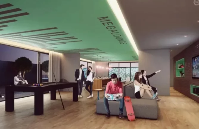 Imagem Apartamento para Venda em São Paulo, Perdizes, 1 dormitório, 2 banheiros, 1 vaga