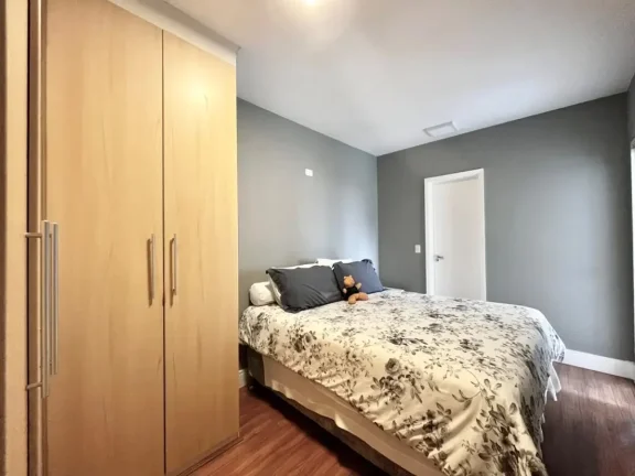Imagem Apartamento 2Q, 2 Suítes, 2 Banheiros, 2 Vagas, Piscina Coberta, Academia, Sauna, Varanda.