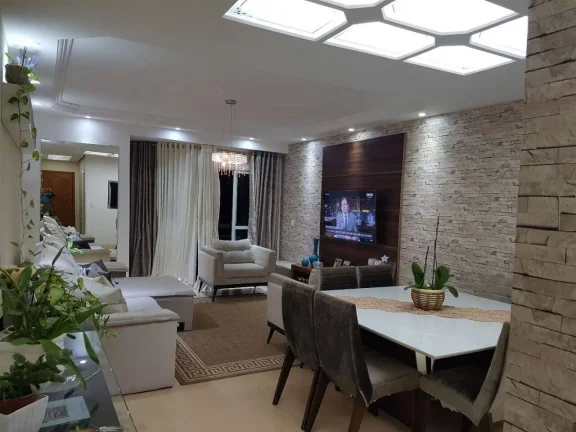 Imagem Apartamento Maravilhoso 134 m² 3 Dormitorios sendo 2 Suítes e 3 Vagas