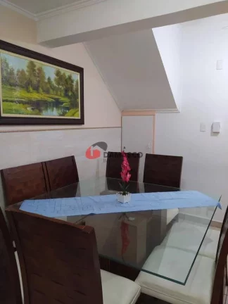 Imagem Sobrado à venda 2 Quartos, 1 Suite, 2 Vagas, 128M², Campestre, Santo André - SP