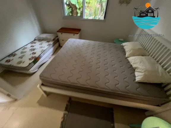 Imagem Apartamento para locação em Juquehy, 30 metros da praia e com 1 dormitório, acomodação p/ 1 casal e 2 filhos, bem localizado | Juquehy Imobiliária