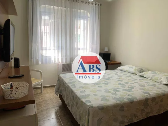 Imagem Apartamento com 3 dormitórios à venda, 99 m² por R$ 664.000 - Embaré - Santos/SP Prédio frente mar