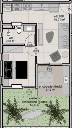 Imagem Apartamento à venda, 64 m² por R$ 1.038.216,32 - Intermares - Cabedelo/PB Imagem Apartamento à venda, 64 m² por R$ 1.038.216,32 - Intermares - Cabedelo/PB