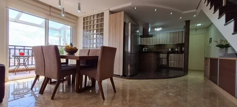 Imagem Apartamento Duplex Vila Prudente - 135 m² - 3 Dormitórios, 2 Suítes - Varanda Gourmet - 2 Vagas