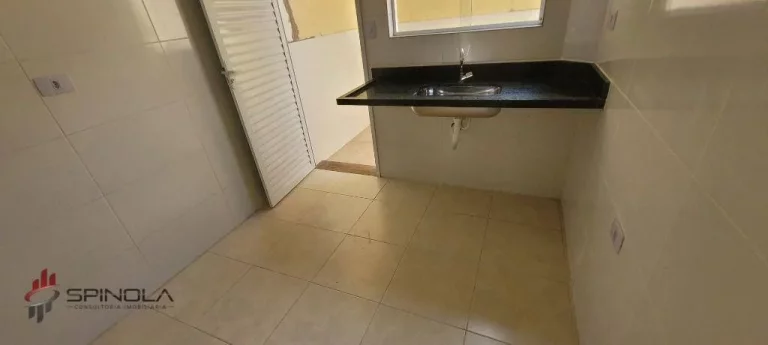 Imagem Sobrado com 2 dormitórios à venda, 66 m² por R$ 240.000,00 - Ribeirópolis - Praia Grande/SP
