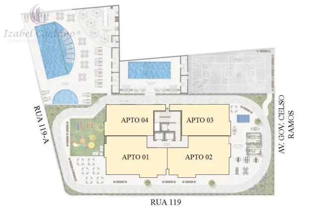 Imagem Apartamento Luxo 3 suítes à venda Centro Itapema - SC