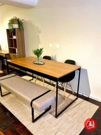 Imagem Loftna rua dos Andradas com 47 m², reformado e mobiliado.