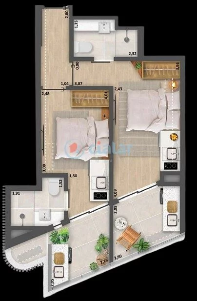 Imagem Apartamento à venda 2 Quartos 2 Suites 43.1M Copacabana Rio de Janeiro - RJ | Be in Rio Arpoador
