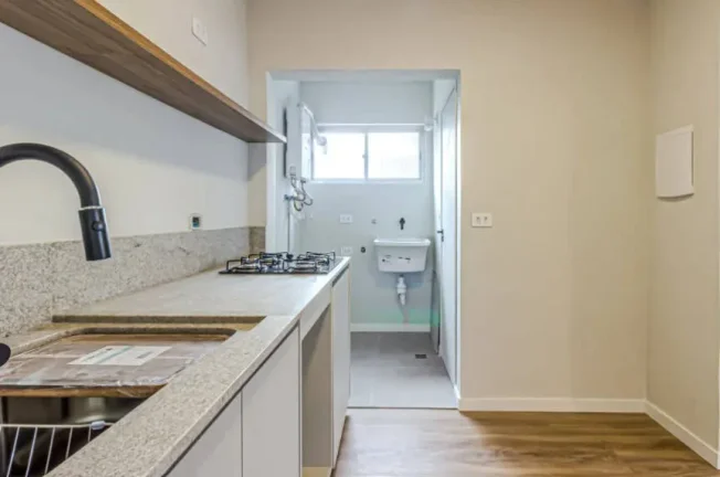 Imagem Apartamento Brooklin Novo Reformado - 51M², 1 Dorm, Lavabo, Varanda