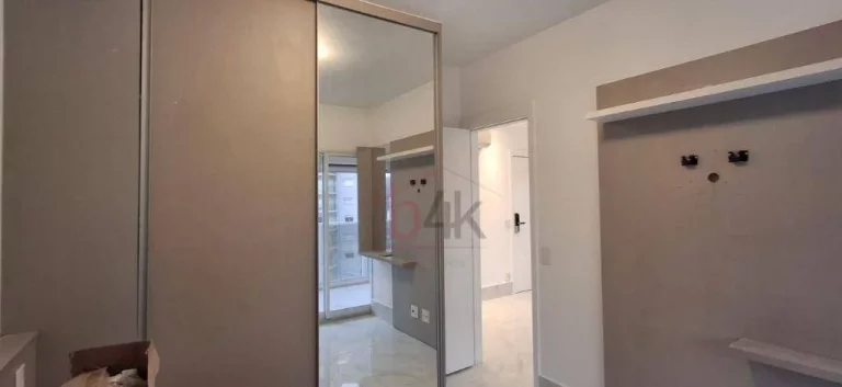Imagem Apartamento com 1 dormitório para alugar, 48 m² por R$ 5.065,40/mês - Brooklin - São Paulo/SP