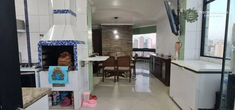 Imagem Apartamento com 3 dormitórios à venda, 176 m² por R$ 750.000,00 - Vila Assunção - Praia Grande/SP