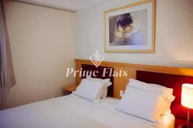 Imagem Flat disponível para venda no Hotel Bienal Suítes, com 28m², 1 dormitório e 1 vaga